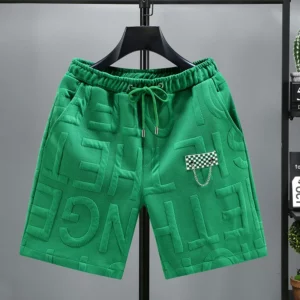 New Fashion knitted Shorts Men Comfortable Elastic Waist Clothing Male Breathable Short Trousers plus size - Image 4