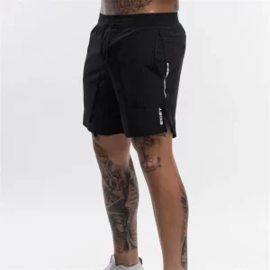 Brand Men Fitness Bodybuilding Gyms Workout Shorts Man Summer Male Breathable Quick Dry Sportswear Jogger Beach Short Pants - Image 4