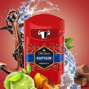 Old Spice Captain Deodorant Stick For Men, 3 x 50 ml - Image 4