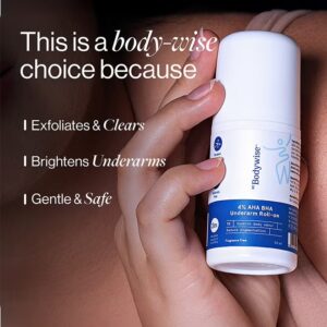 4% Aha Bha Underarm Roll On | With 2% Lactic Acid 1% Mandelic Acid 1% Salicylic Acid | Prevents Odour Reduces Pigmentation | Aqua4% Aha Bha Underarm Roll On | With 2% Lactic Acid 1% Mandelic Acid 1% Salicylic Acid | Prevents Odour Reduces Pigmentation | Aqua - Image 7