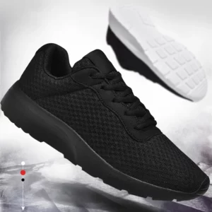Mens Running Shoes Breathable Summer Sport Tennis Shoes Casual Ultra Lightweight Unisex Women Fashion Sneakers Non Slip Trainers - Image 1