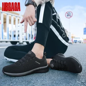 Men's Running Shoes Lightweight Breathable Athletic Sneakers Non Slip Comfortable Gym Walking Jogging Sports Shoes for Men - Image 2