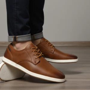 Men Sneakers Fashionable comfortable leather shoes 2024 men casual shoe - Image 3