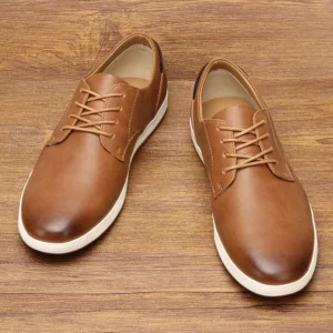 Men Sneakers Fashionable comfortable leather shoes 2024 men casual shoe - Image 7