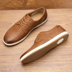 Men Sneakers Fashionable comfortable leather shoes 2024 men casual shoe - Image 6