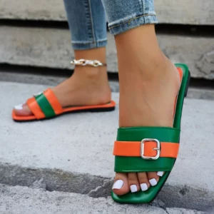 2026 New Women's Hot Selling Trendy Sandals Outdoor Casual Wear resistant Lightweight Flat Shoes - Image 2