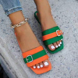 2026 New Women's Hot Selling Trendy Sandals Outdoor Casual Wear resistant Lightweight Flat Shoes - Image 3