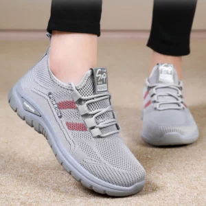 Women Casual Sports Shoes Breathable Lightweight Sneakers Anti-slip Flats Outdoor Running Walking Shoes Female Vulcanized Shoes - Image 5