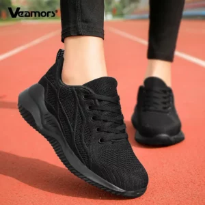 Women Running Shoes Breathable Casual Sneakers Lightweight Gym Outdoor Sport Comfortable - Image 1