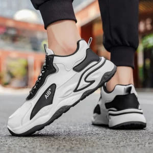 Men's casual Racing sports shoes four seasons new soft-sole non-slip outdoor running shoes students Lightweight speed sneakers - Image 5