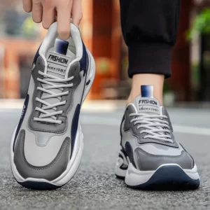 Men's casual Racing sports shoes four seasons new soft-sole non-slip outdoor running shoes students Lightweight speed sneakers - Image 6