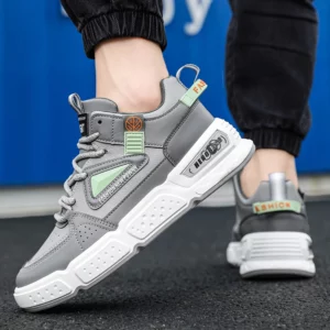 Men Casual Sneakers Summer new Breathable Sport Shoes Outdoor Running Shoes Versatile student Athletic Jogging Walking Shoes - Image 4
