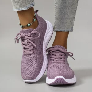 Women's summer breathable mesh flat shoes women's shoes casual sneakers shoes, clearance free shipping - Image 1