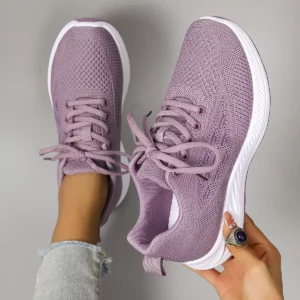 Women's summer breathable mesh flat shoes women's shoes casual sneakers shoes, clearance free shipping - Image 6