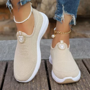 Women's Sneaker Slip On Women Sneakers Breather White Shoes Women Casual Sneaker Sports Shoes Comfortable Vulcanize Shoes Female - Image 2