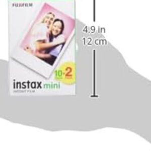 Fujifilm Instax Mini Instant Film – 20 Sheets White - Image 2