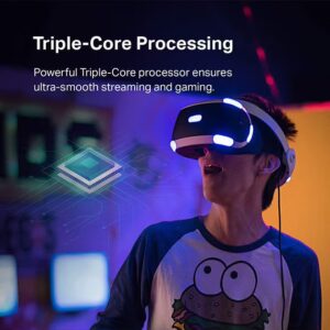 TP-LINK WiFi 6 AX1500 Smart Router, Wi-Fi 6 (802.11ax), Up to 1500 Mb/s WiFi Speed, Dual-Band 2.4 & 5GHz, 4x Fixed High-Performance Antennas, 4x LAN Ports, Archer AX10 Black - Image 7