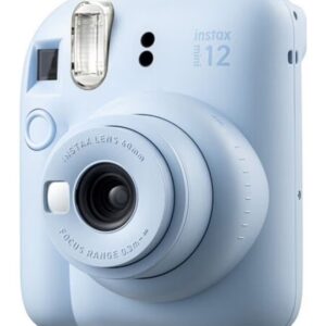 FUJIFILM Instax Mini 12 Instant Film Camera With Pack Of 20 Films Pastel Blue - Image 6