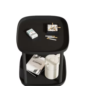 Mahjong Coffee Table, Tea Stand, Mahjong Table, Shelf, Small Side, Chess and Card Room, Playing Cards, Movable Tea Table - Image 5