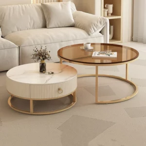 Minimalist Modern Side Table Aesthetic Design Unique Storage End Tables Luxury Decor Mesitas De Centro Para Sala Furniture Home - Image 5