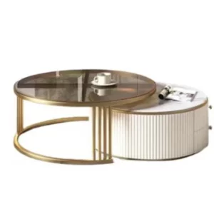 l # Great Furniture New Arrival Living Room Modern Design Marble Coffee Table - Image 3