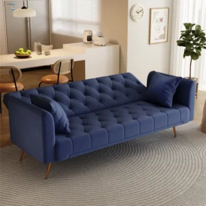 New sofa design convertible sofa bed furniture living room foldable futon sofa - Image 1
