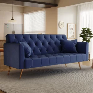 New sofa design convertible sofa bed furniture living room foldable futon sofa - Image 5