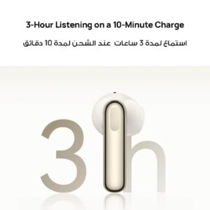 HUAWEI FreeBuds SE 3 Fashion Earbuds, Wireless Bluetooth 5.4 Earphone, 42-Hour Battery Life, Fine-grained Meets Futuristic, 3-Hour Listening on a 10-minute Charge, IP54, iOS & Android Beige - Image 5