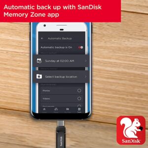 sandisk 128GB Ultra Dual Drive Go USB 3.2 Gen 1 Read Speed 400 MBps Type-C Flash Drive, Black,smartphone tablets and macs - SDDDC3-128G-G46 128 GB - Image 3