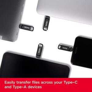 sandisk 128GB Ultra Dual Drive Go USB 3.2 Gen 1 Read Speed 400 MBps Type-C Flash Drive, Black,smartphone tablets and macs - SDDDC3-128G-G46 128 GB - Image 6