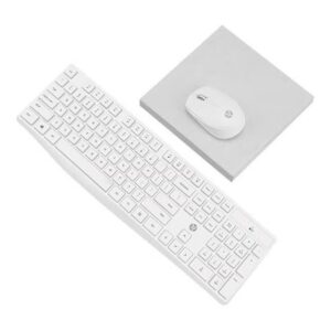 HP CS10 White Wireless Keyboard and Mouse Combo, 2.4 GHz Wireless Connection, Professional Optical Sensor, Optimized Keys White - Image 7