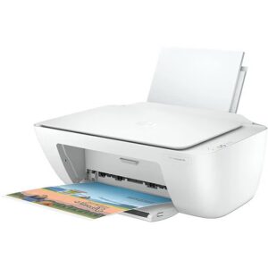 HP DeskJet 2320 All-in-One Printer, Print, copy, scan, Print speed up to 7.5 ppm (black) and 5.5 ppm (White) White - Image 2