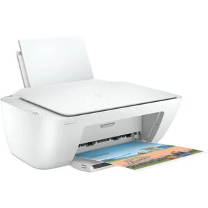 HP DeskJet 2320 All-in-One Printer, Print, copy, scan, Print speed up to 7.5 ppm (black) and 5.5 ppm (White) White - Image 5