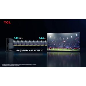 TCL 98-Inch 4K UHD Google TV, Smart TV With HDR 10+ Dolby Vision IQ 120Hz MEMC 144Hz VRR HDMI 2.1 - Game Master 2.0, Android TV Ui And TCL TV+3.X Ui, Dolby Vision IQ-Atmos, HDR 10+, 2023 Model 98P745 Black 98P745 Black - Image 3