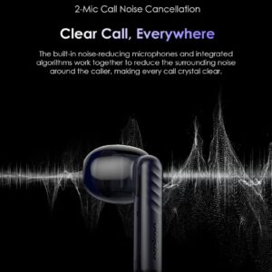 Oraimo FreePods Neo True Wireless Earbuds 50H Play Time Bluetooth TWS Earphone with APP Control, Anifast Fast Charging,Sound360 Spatial Audio,Blue Blue - Image 4