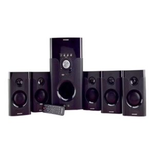 SONASHI 5.1 Channel Multimedia Speaker System With Remote Control Fm Radio, Bluetooth, Usb, Sd Card Reader, And Led Display Functions Powerful Sub-Woofer With Hi-Fi Surround Sound Home Theatre System SHS-8037 USRB Black - Image 4