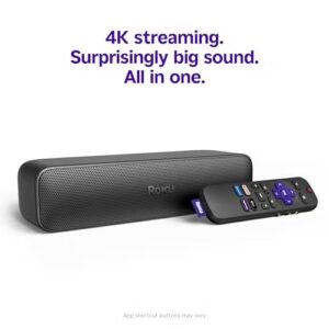 Roku Streambar SE | 2-in-1 TV Soundbar with Built-in 4K/HD/HDR Streaming, Premium Speakers, & Enhanced Speech Clarity for Crisp, Clear Dialogue - Quick Guided Simple Setup - Image 6