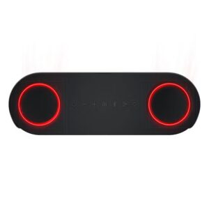 LG xboom Bounce | Bluetooth Speaker | xboom Signature Sound by will.i.am with Dual Passive Radiators - BOUNCE Black - Image 4