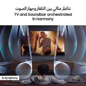 Samsung Q-series Soundbar, Q990F, 11.1.4 ch, Subwoofer & Rear Speaker, True 11.1.4ch Full Surround, Wireless Dolby Atmos, Q-Symphony, SpaceFit Sound Pro, HW-Q990F/ZN (2025 - UAE Version) HW-Q990F/ZN Titan Black - Image 4