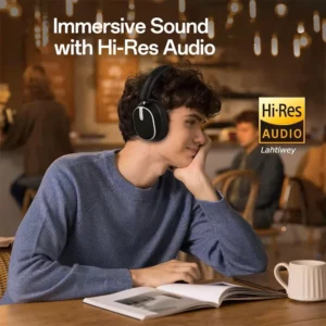 Hybrid Active Noise Cancelling Headphones, ANC Wireless Headphones Bluetooth 6.0 with Transparent Mode, Hi-Res Audio, Deep Bass - Image 3