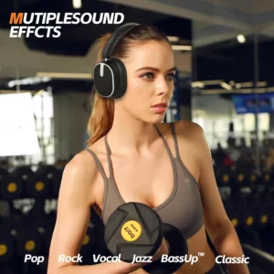 Hybrid Active Noise Cancelling Headphones, ANC Wireless Headphones Bluetooth 6.0 with Transparent Mode, Hi-Res Audio, Deep Bass - Image 4