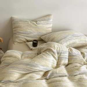 New Print Super Soft Bedding Set Simple Skin-friendly Breathable Duvet Cover Set with Bed Sheet Elegance Quilt Cover Pillowcase - Image 5