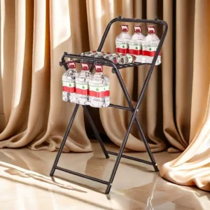 Clothes rack floor-standing vertical clothes rack folding multi-function drying rack - Image 4