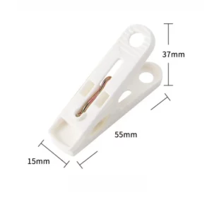 Multi-Purpose Laundry Clips Set - Clips for Bedding & Mini Clips for Socks, Underwear, Clothes Hanging Organizer Household Use - Image 6