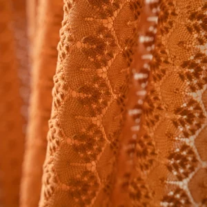 1PC/Solid color pastoral style small, fresh and rustic farmhouse style curtains provide home decoration for the living room - Image 4