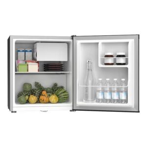 Krome 60L Single Reversible Door Refrigerator Energy Class A+ Ideal For Small Spaces Mini Fridge Suitable Kitchen Bedroom Office And Minibar KR-RDC 60H Inox - Image 2