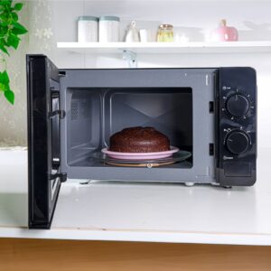 Olsenmark Electric Microwave Oven, 5 Multiple Power Levels with Easy Controls and Cooking End Signal, Perfect for Reheating, Defrosting, Cooking 20 L 1150 W OMMO2343W Black - Image 5