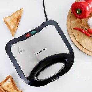 Olsenmark 2 Slice Sandwich Maker Toaster OMGM2321, 750W Equipped With Non-Stick Coating And Overheat Protection, Perfect For Making Sandwiches, Bread Toast 750 W OMGM2321 Black - Image 6