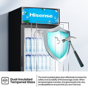 Hisense Showcase 396L Gross Capacity, Single Door 396 L 220 W FL-51WC Multicolor - Image 4