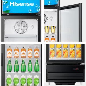 Hisense Showcase 396L Gross Capacity, Single Door 396 L 220 W FL-51WC Multicolor - Image 7